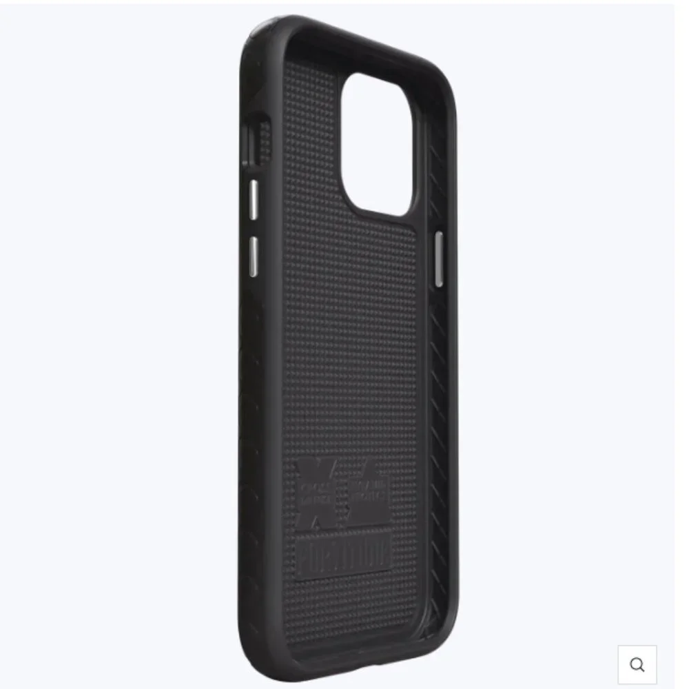 Fortitude Series Cellhelmet dual layer case for iphone 12 13 pro max ONYX BLACK